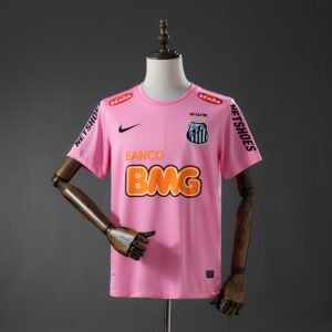 Camiseta Retro Santos FC 12/13 Rosa