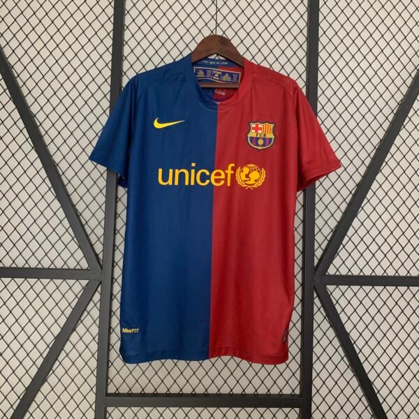 Camiseta Retro Barcelona 1ª equipación 08/09
