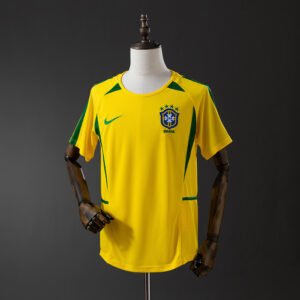 Camiseta Retro Brasil 1ª equipación 2002