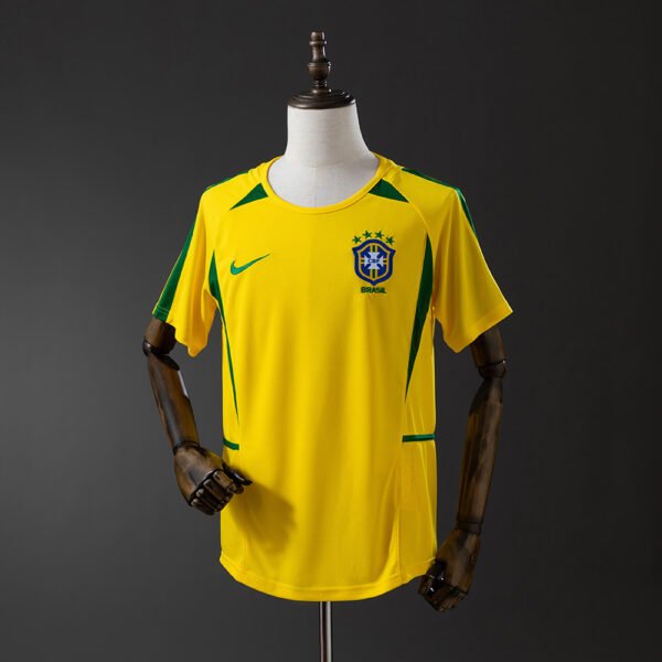 63d28562 Camiseta Retro Brasil 1ª equipación 2002