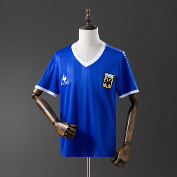 Camiseta Retro Argentina 2ª equipación 1986
