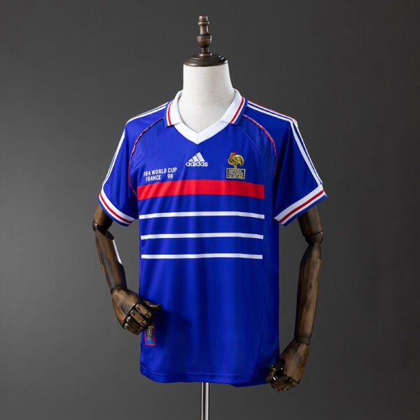 Camiseta Retro Francia 1ª equipación 1998