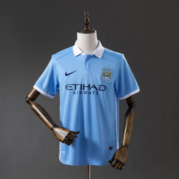 Camiseta Retro Manchester City 1ª equipación 15/16