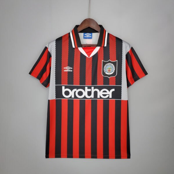 Camiseta Retro Manchester City 2ª equipación 94/96