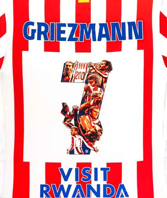 Camiseta Atlético de Madrid Edición Griezmann 200 goles