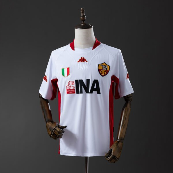 Camiseta Retro Roma 2ª equipación 01/02