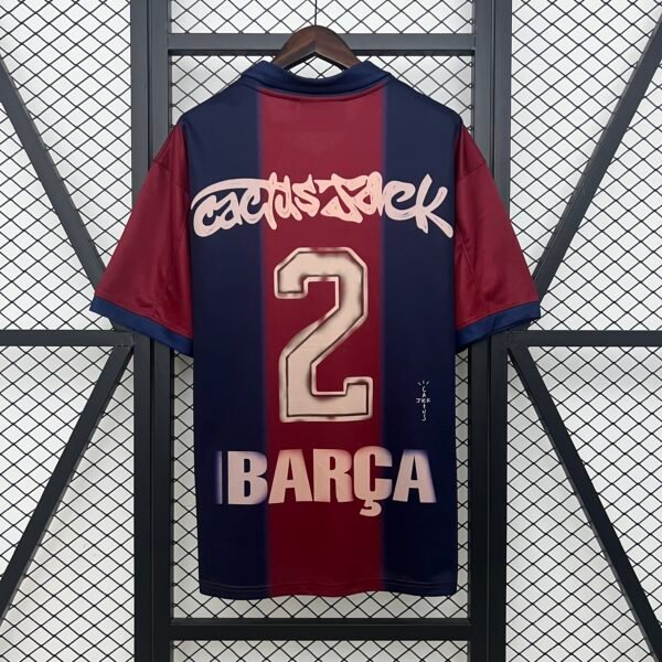 Camiseta Edición Especial Barcelona x Travis Scott Retro