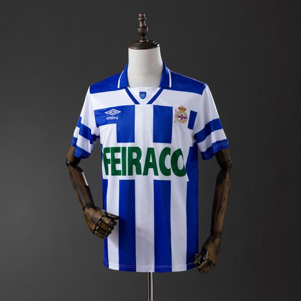 Camiseta Retro Deportivo de la Coruña 1ª equipación 94/95