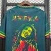 Camiseta Edición Especial Ajax x Bob Marley 25/26 Verde