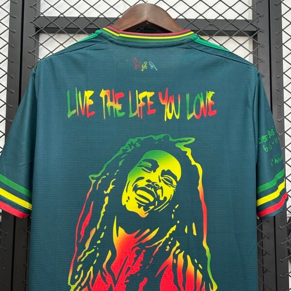 Camiseta Edición Especial Ajax x Bob Marley 25/26 Verde