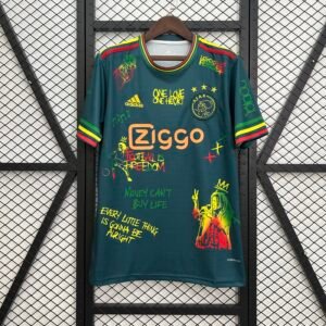 Camiseta Edición Especial Ajax x Bob Marley 25/26 Verde