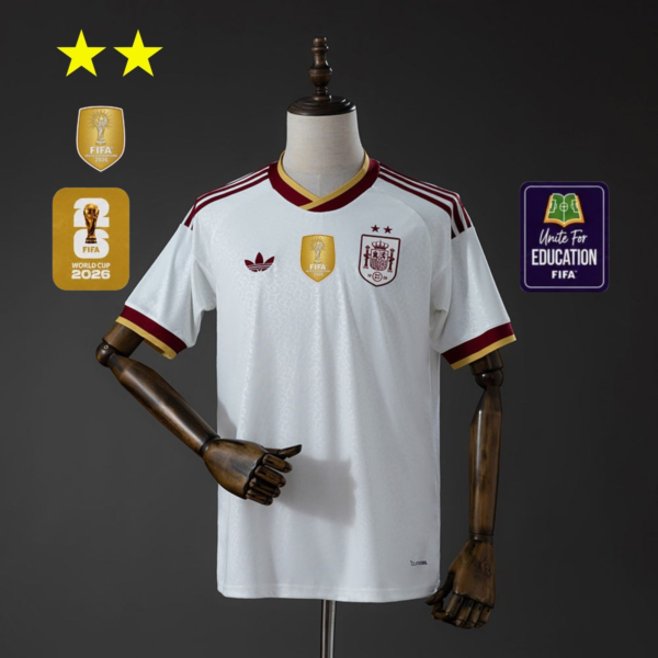 Camiseta España 2ª equipación Campeones 2026 (2 estrellas)